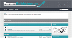 Desktop Screenshot of forumreklamowe.net